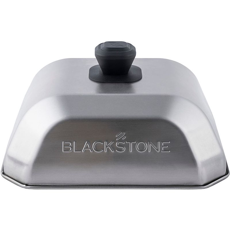 Alt View Zoom 12. Blackstone - 10 In. Square Stainless Steel Basting Dome with Heat-resistant Handle - Silver