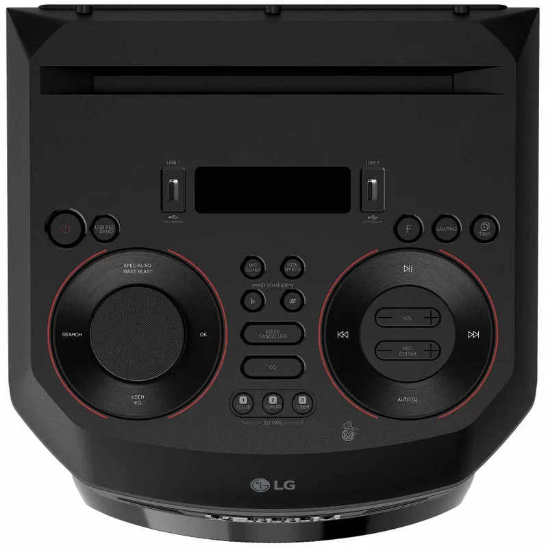 LG - XBOOM Audio System with Bluetooth® and Bass Blast - Black