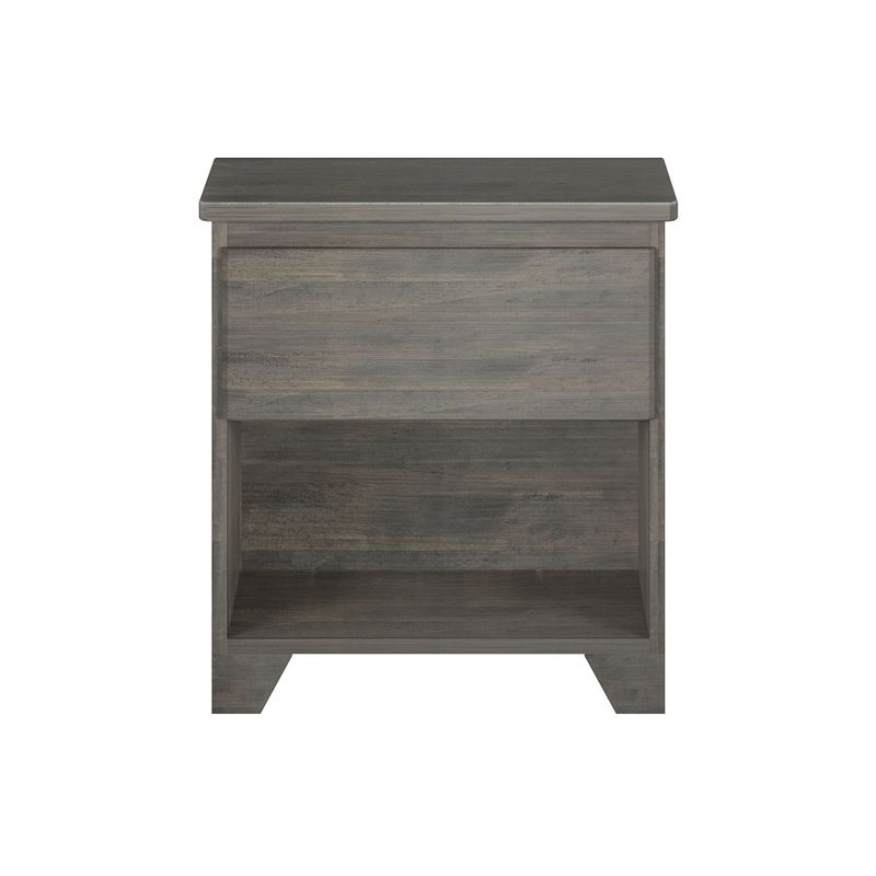 Max & Lily Farmhouse Nightstand with 1 Drawer - Brown
