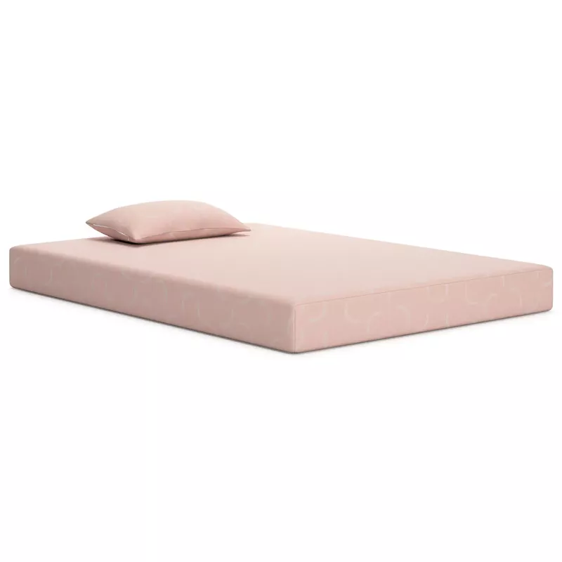 iKidz Coral Full Mattress and Pillow