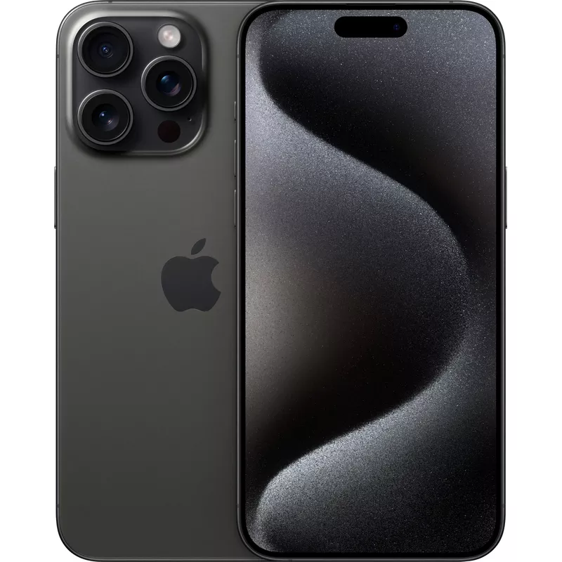 Apple - iPhone 15 Pro Max 256GB Black Titanium (Universal)