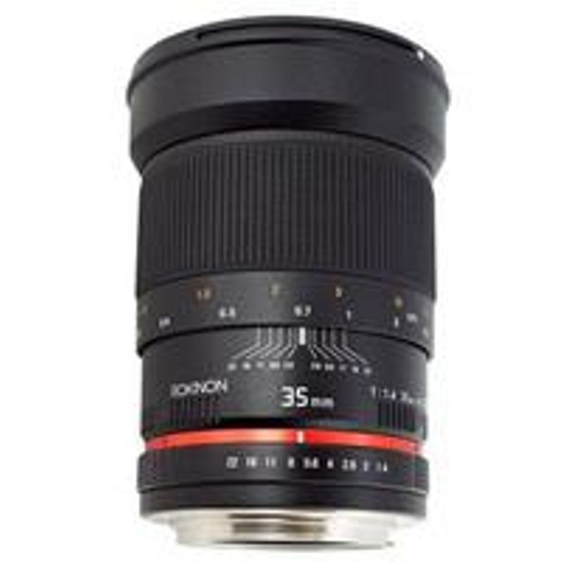 Rokinon 35mm f/1.4 Manual Focus Lens for Canon DSLR Cameras