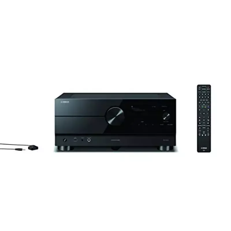 Yamaha - AVENTAGE RX-A4A 110W 7.2-Channel AV Receiver with 8K HDMI and MusicCast - Black