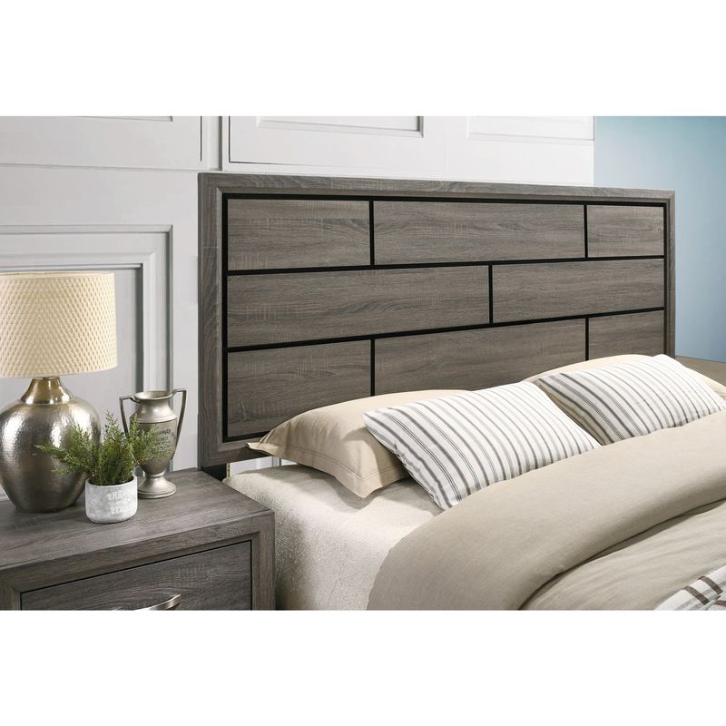 Stout Panel Bedroom Set with Bed, Dresser, Mirror, Night Stand - Queen