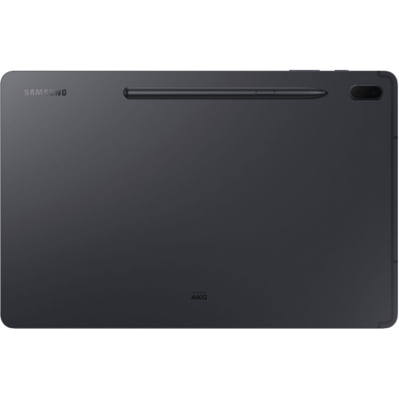 Back Zoom. Samsung - Galaxy Tab S7 FE - 12.4" 128GB - Wi-Fi - with S-Pen - Mystic Black