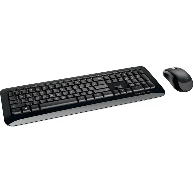 Microsoft - Desktop 850 Full-size Wireless Keyboard and Mouse Bundle - Black