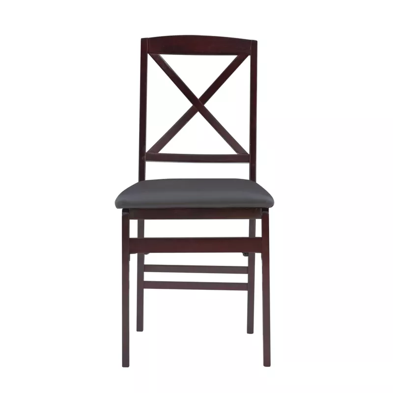 Eldridge X Back Folding Chair Set Of Two