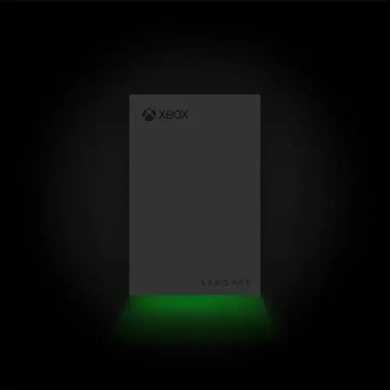 Seagate - Game Drive for Xbox 5TB External USB 3.2 Gen 1 Portable Hard Drive Xbox Certified with Green LED Bar - Black