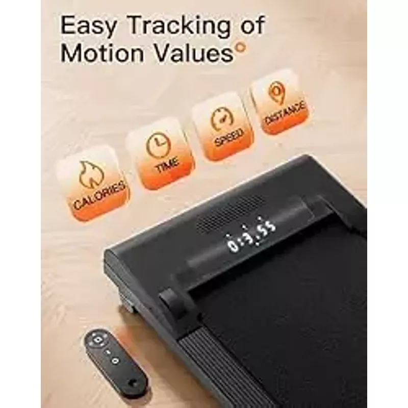 LONTEK Walking Pad, Under Desk Treadmill, Portable Office Treadmill Under Desk, Compact Walking Pad Treadmill for Home Office with Remote & APP Control