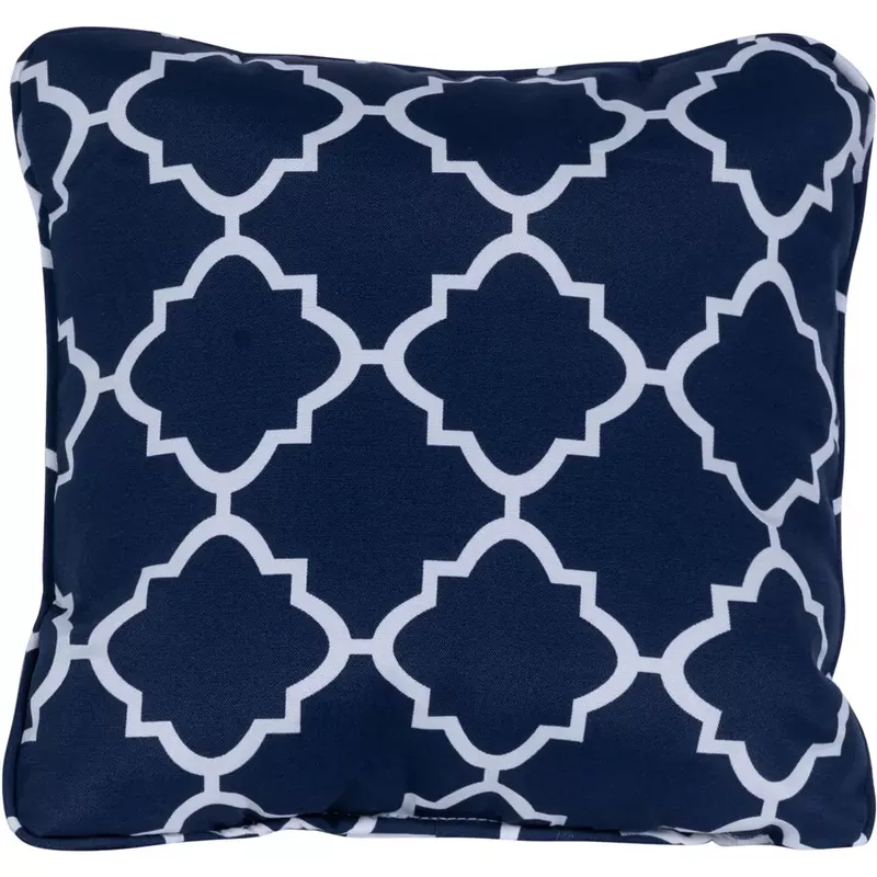 Hanover Toss Pillow Lattice Pattern
