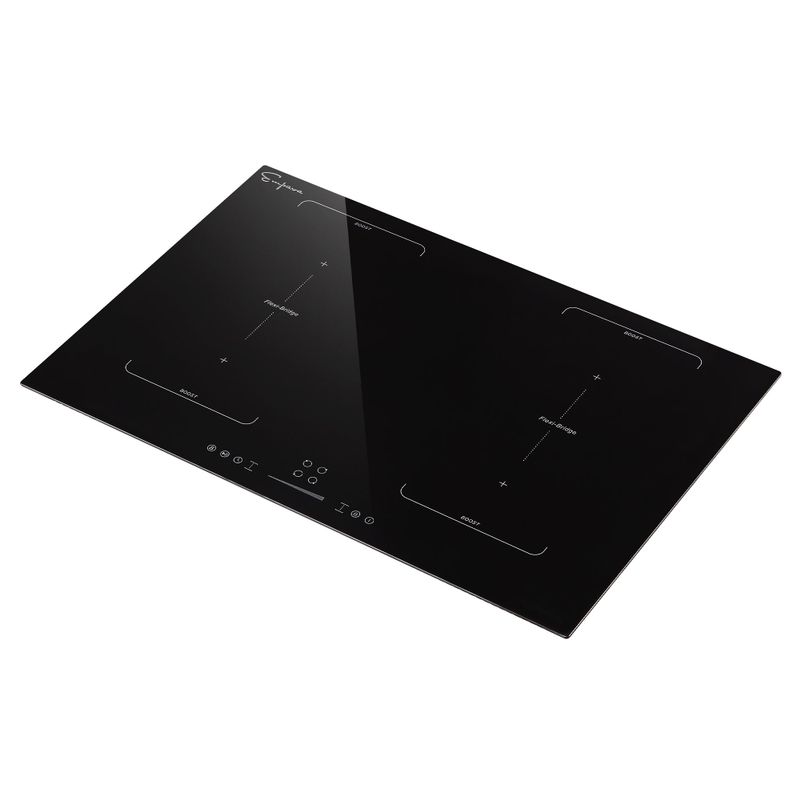 Built-In 30-in Electric Induction Modular Cooktop in Black with 4 Elements - 30" - 30"