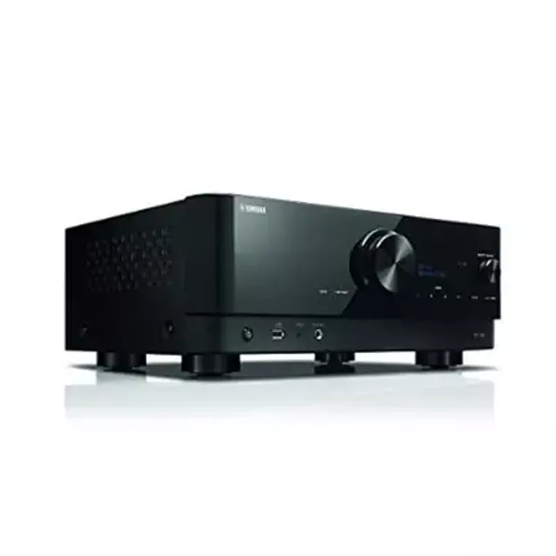 Yamaha - RX-V6A 7.2-channel AV Receiver with 8K HDMI and MusicCast - Black
