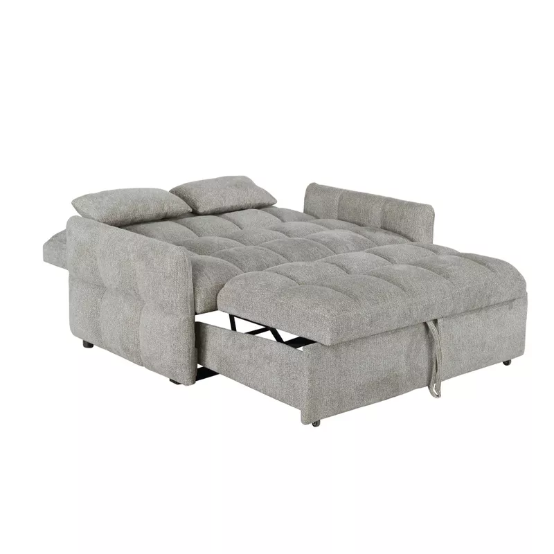 Cotswold Tufted Cushion Sleeper Sofa Bed Beige