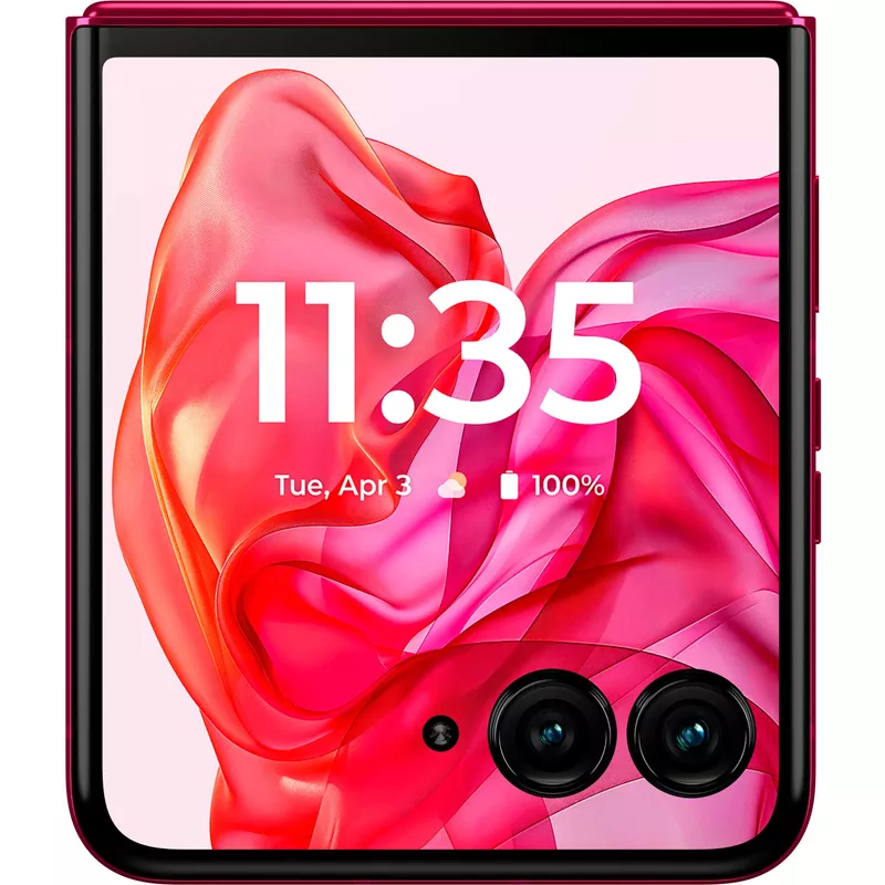 Motorola - razr+ 2024 256GB (Unlocked) - Hot Pink