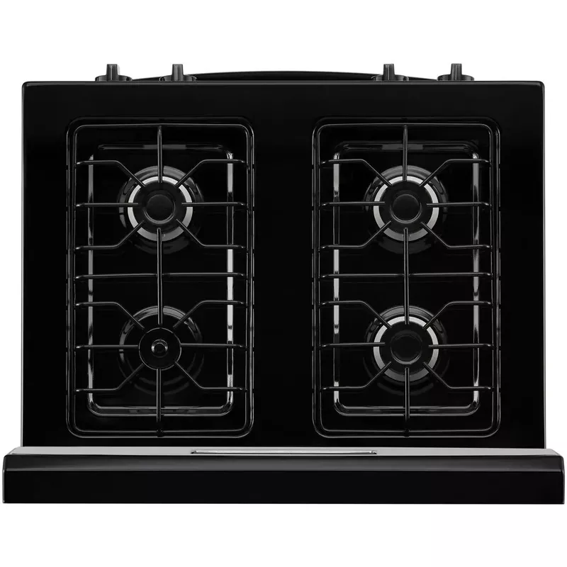 Amana - 5.1 Cu. Ft. Freestanding Gas Range with Bake Assist Temps - Stainless Steel