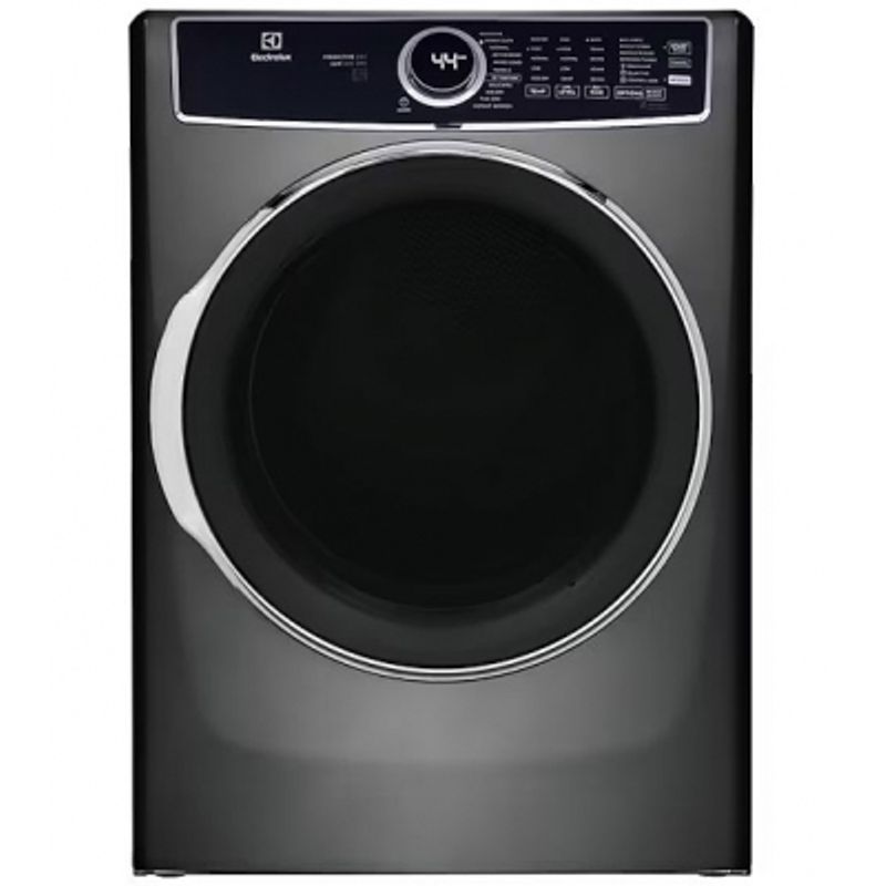 Electrolux 8 Cu. Ft. Titanium Front Load Perfect Steam Gas Dryer With Luxcare Dry & Instant Refresh