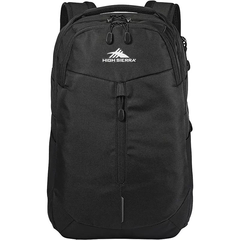 High Sierra - Swerve Pro Laptop Backpack for 17" Laptop - Black