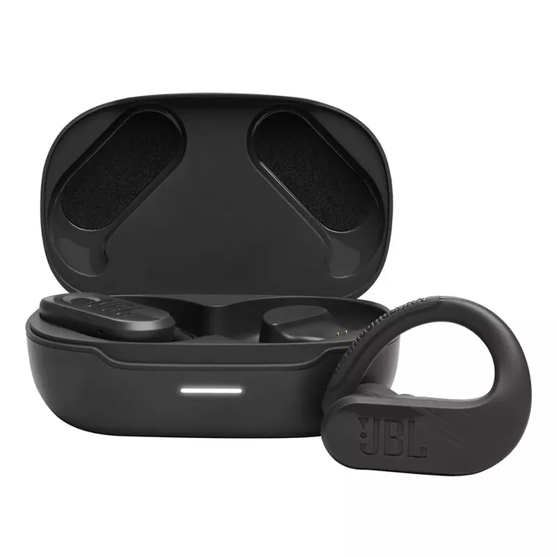 JBL - Endurance Peak 3 Dust and Waterproof True Wireless Active Earbuds - Black