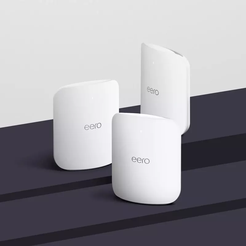 eero - Max 7 BE20800 Tri-Band Mesh Wi-Fi 7 System (3-pack) - White