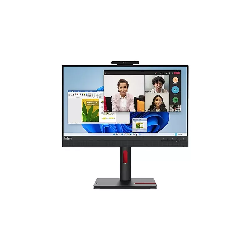 Lenovo ThinkCentre Tiny-In-One 24 Gen 5 23.8" 16:9 Full HD IPS WLED LCD Monitor with Webcam, Black