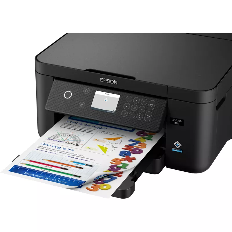 Epson - Expression Home XP-5200 All-in-One Inkjet Printer - Black