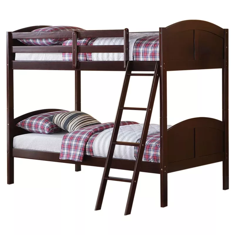 ACME Toshi Twin/Twin Bunk Bed, Espresso