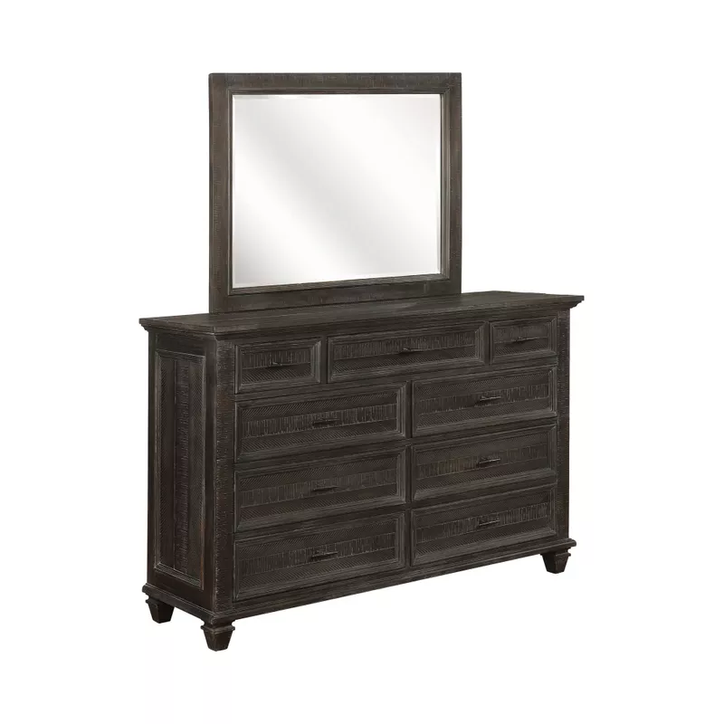 Atascadero 9-drawer Dresser Weathered Carbon