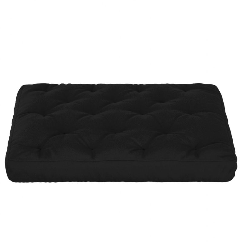 6" Premium Flat Foam Mattress - Black - Queen