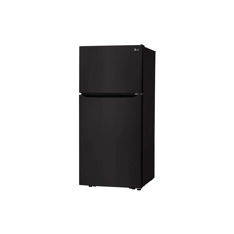 LG 20 cu. ft. Top Freezer Refrigerator - Black - Black