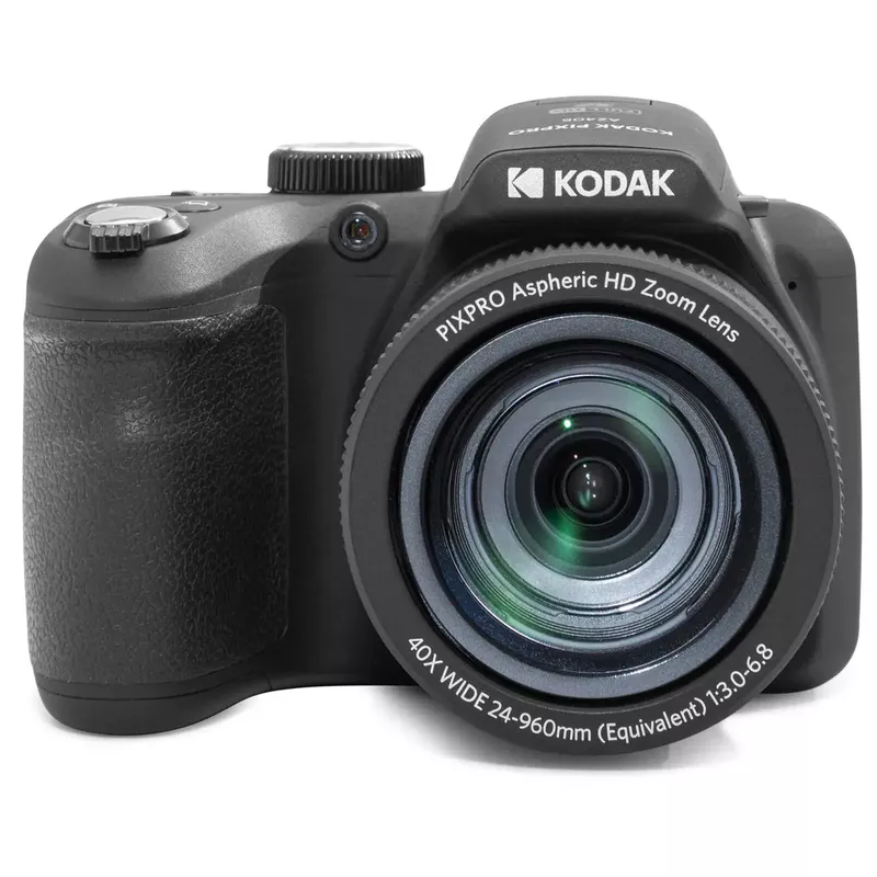 KODAK PIXPRO AZ405 Astro Zoom 20MP Full HD Digital Camera, Black, Bundle with 32GB Memory Card and Camera Bag