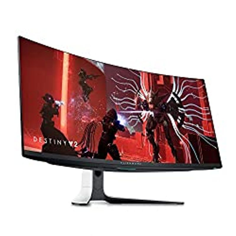 Alienware AW3423DW 34.18-inch Quantom Dot-OLED Curved Gaming Monitor, 3440x1440 pixels at 175Hz, 1800R Curvature, True 0.1ms...