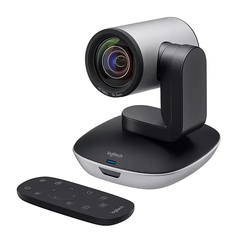 Logitech - PTZ Pro 2 HD 1080p Video Camera with Enhanced Pan/Tilt and Zoom - Black