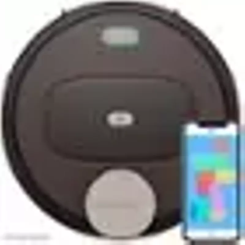 bObsweep - PetHair Appetite Wi-Fi Connected Robot Vacuum and Mop - Coffee