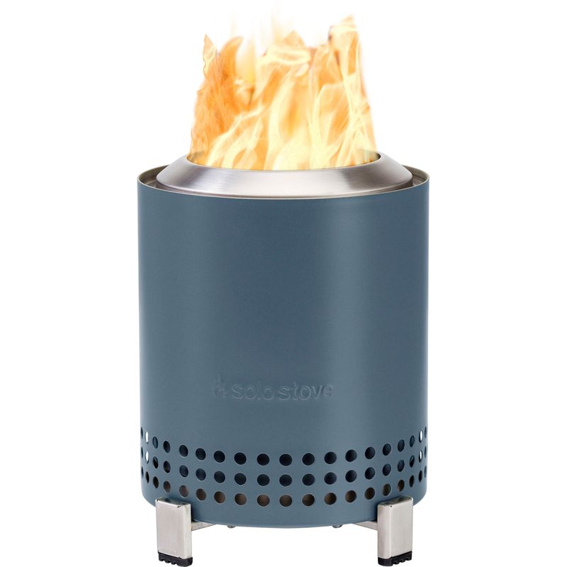 Front Zoom. Solo Stove - Mesa - Water - Blue