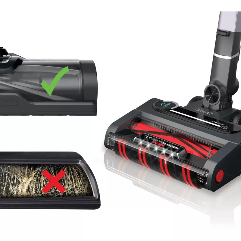 Shark - Stratos MultiFLEX Cordless Stick Vacuum with Clean Sense IQ and Odor Neutralizer, DuoClean Powerfins HairPro - Ash Purple