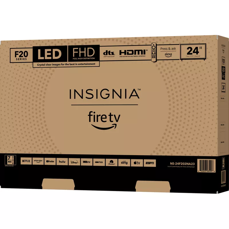 Insignia - 24" Class F20 Series LED Full HD Smart Fire TV