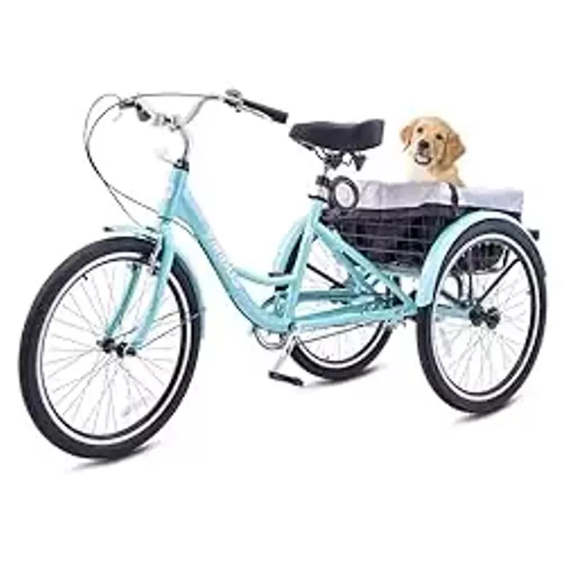 Viribus Adult Tricycle 1 Speed, 3 Wheel Bikes
