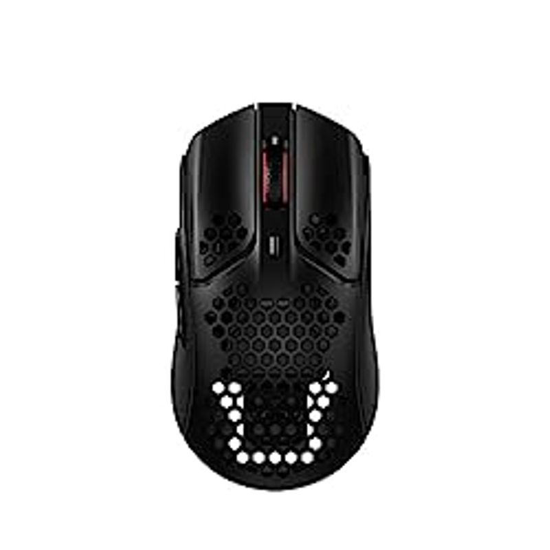 HyperX Pulsefire Haste  Wireless Gaming Mouse  Ultra Lightweight, 61g, 100 Hour Battery Life, 2.4Ghz Wireless, Honeycomb Shell, Hex...