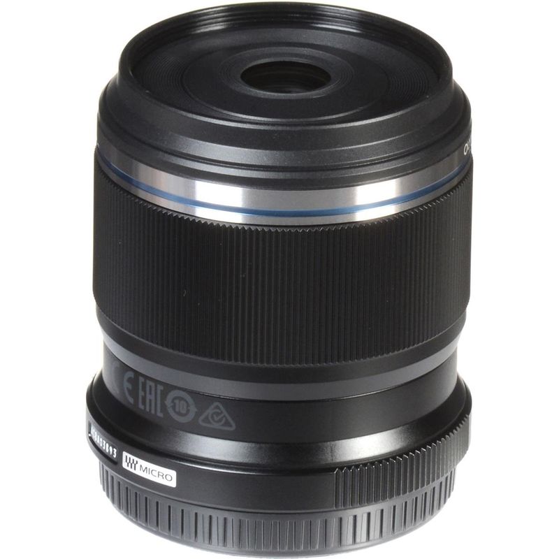 Olympus M. Zuiko Digital ED 30mm f/3.5 Macro Lens, for Micro Four Thirds System, Black
