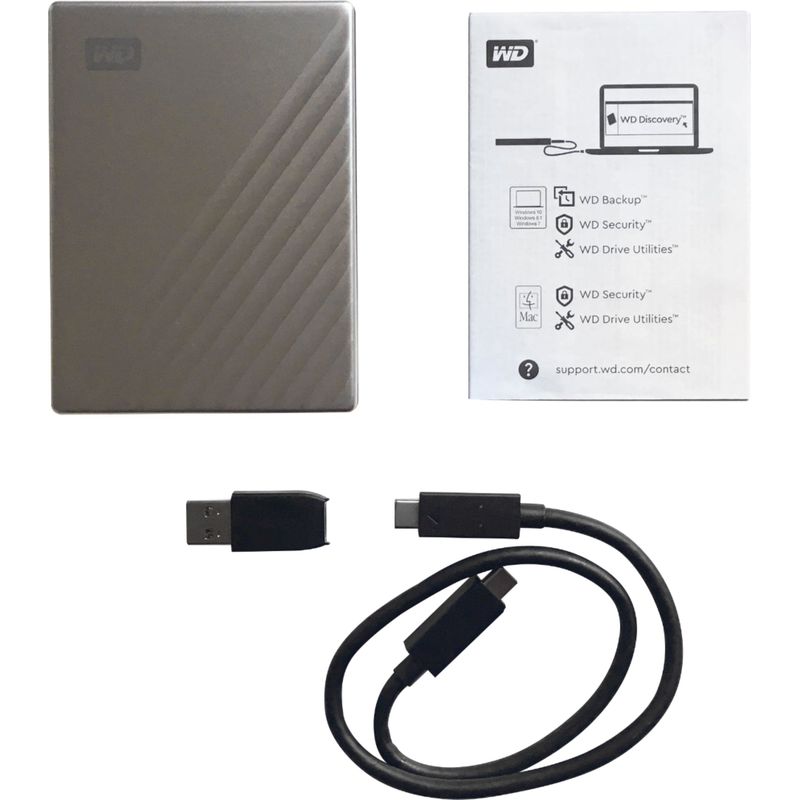 Alt View Zoom 13. WD - My Passport Ultra for Mac 2TB External USB 3.0 Portable Hard Drive - Silver