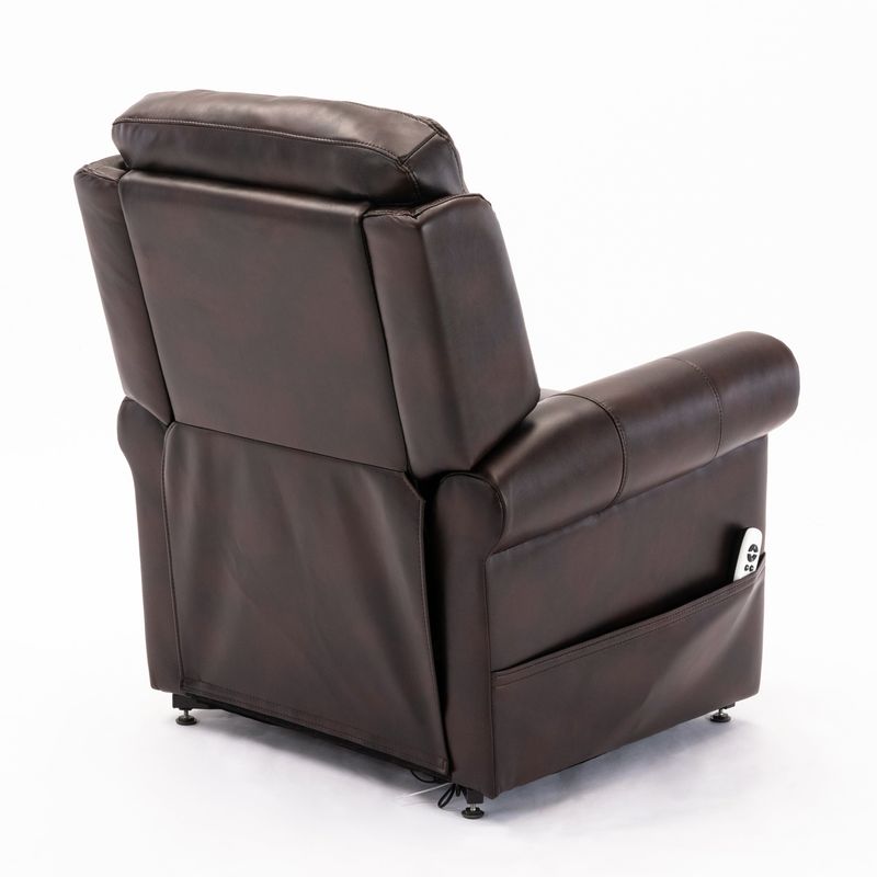 Rent to own Lukas Faux Leather Lift Chair with Massage by Greyson ...