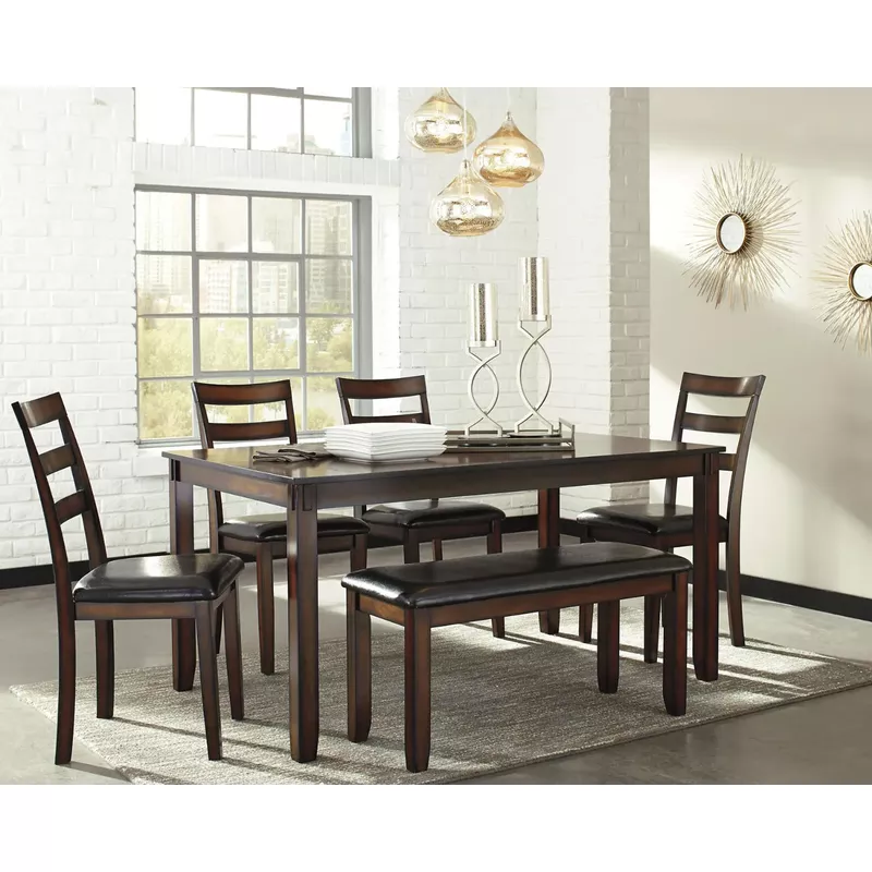 Coviar Dining Room Table Set (6/CN)