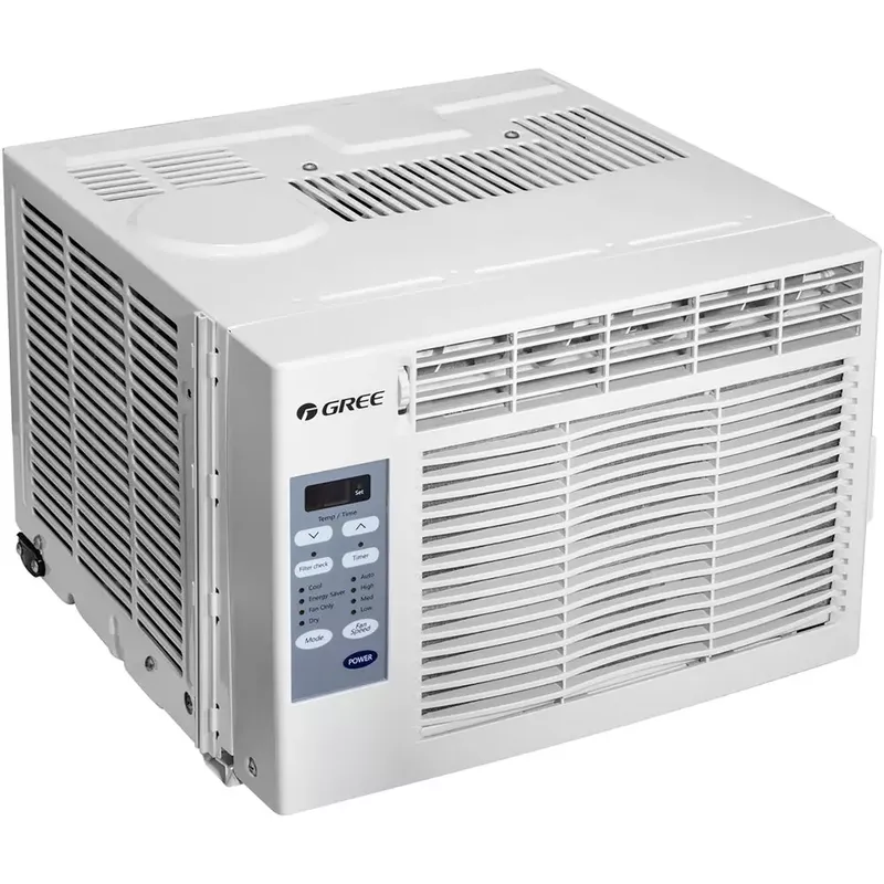 Gree - 5,000 BTU Window Air Conditioner with Electronic Controls and Remote