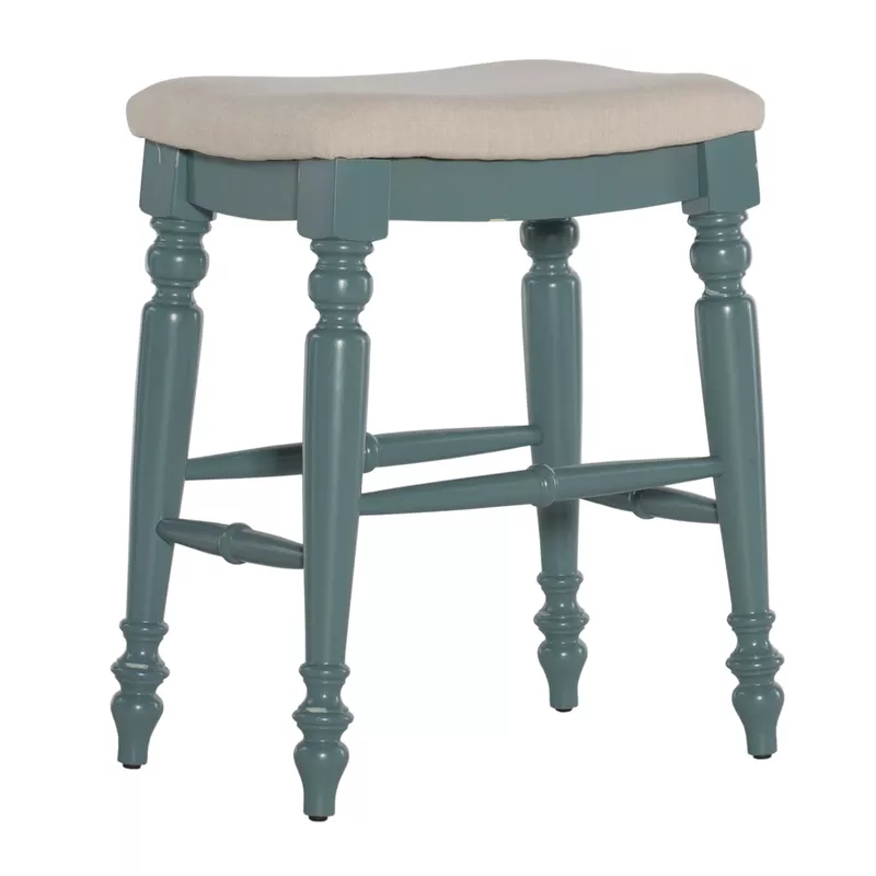 Wycoff Backless Counter Stool Blue