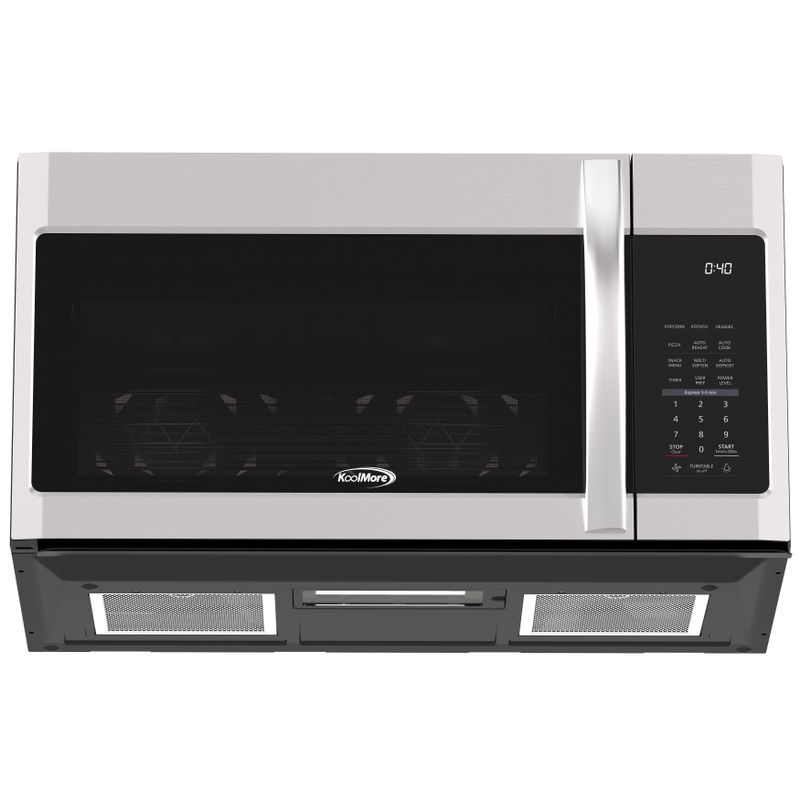 1.9 Cu. Ft. Over the Range Microwave Oven with Oven Lamp and 300CFM Recirculation Vent Hood Function - 1.9 cu ft - 1.9 cu ft
