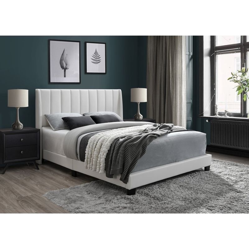 Herman Queen Bed - Grey