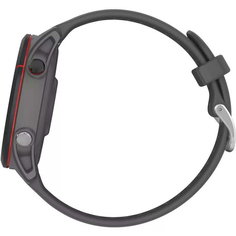 Garmin - Forerunner 255 GPS Smartwatch 46 mm Fiber-reinforced polymer - Slate Gray