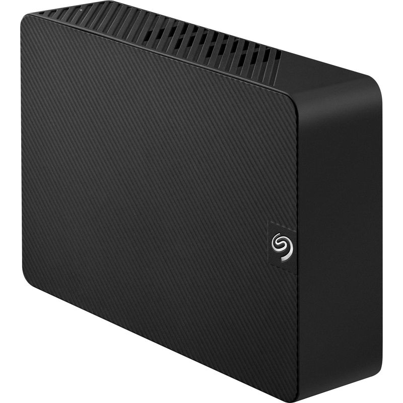 Front Zoom. Seagate - Expansion 14TB External USB 3.0 Desktop Hard Drive with Rescue Data Recovery Services - Black