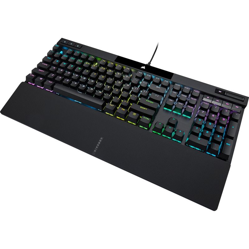 Alt View Zoom 12. CORSAIR - K70 RGB PRO Full-size Wired Mechanical Cherry MX Speed Linear Switch Gaming Keyboard with PBT Double-Shot Keycap