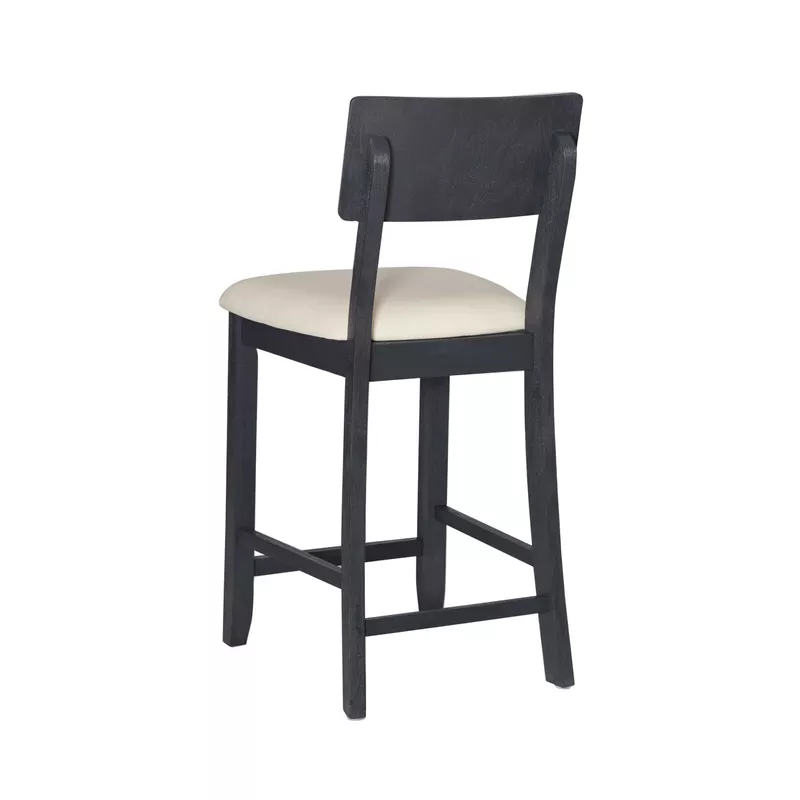 Lawlynn Counter Stool Dark Charcoal